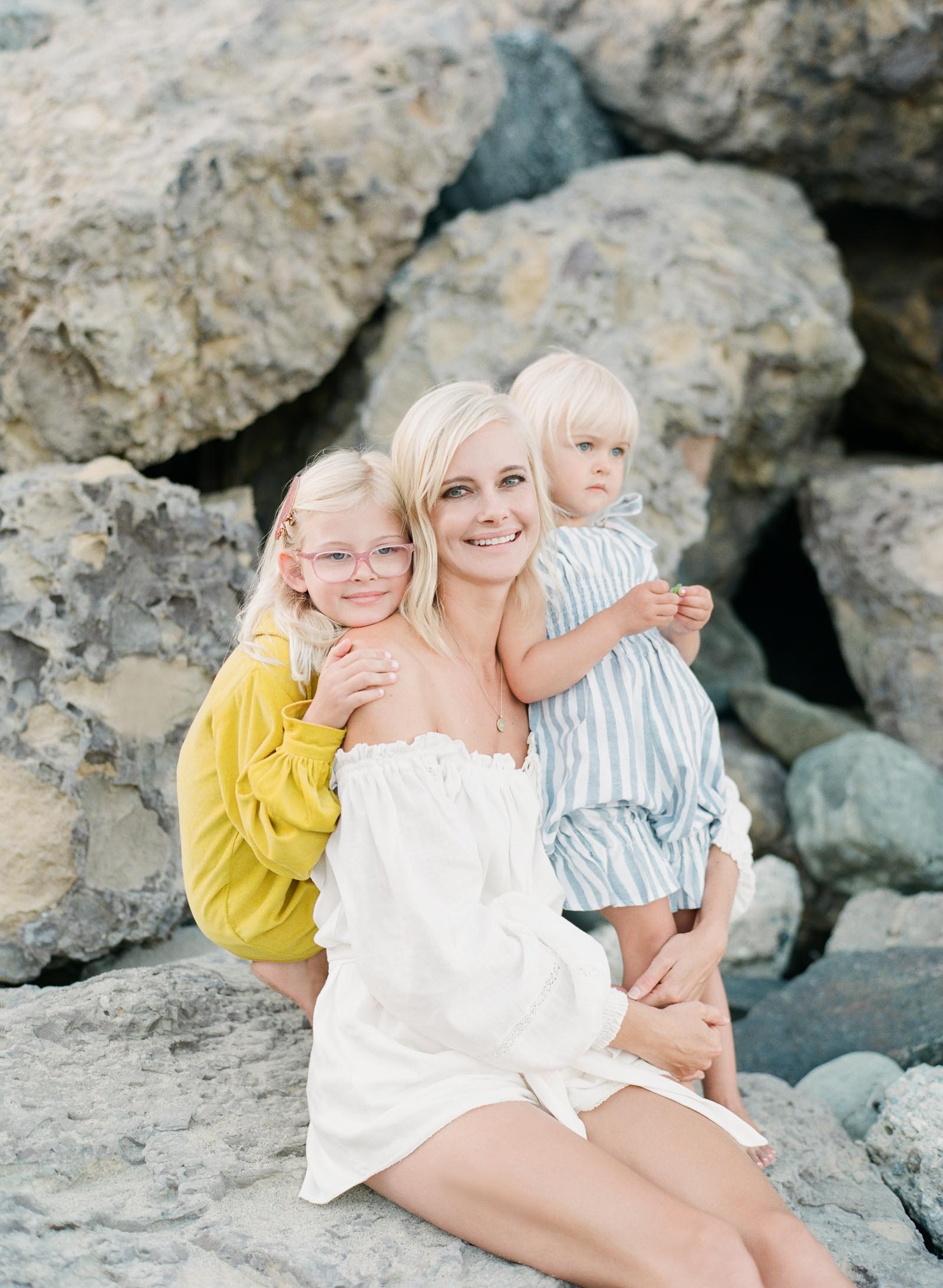 Southern California family session on film kent avenue photography