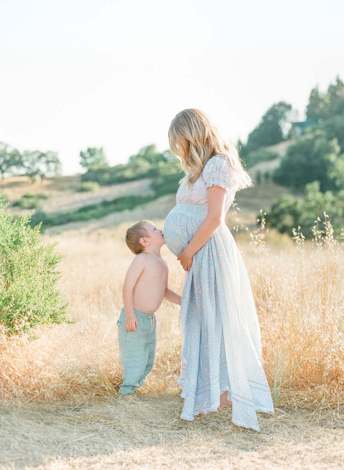 bay area maternity photography on film