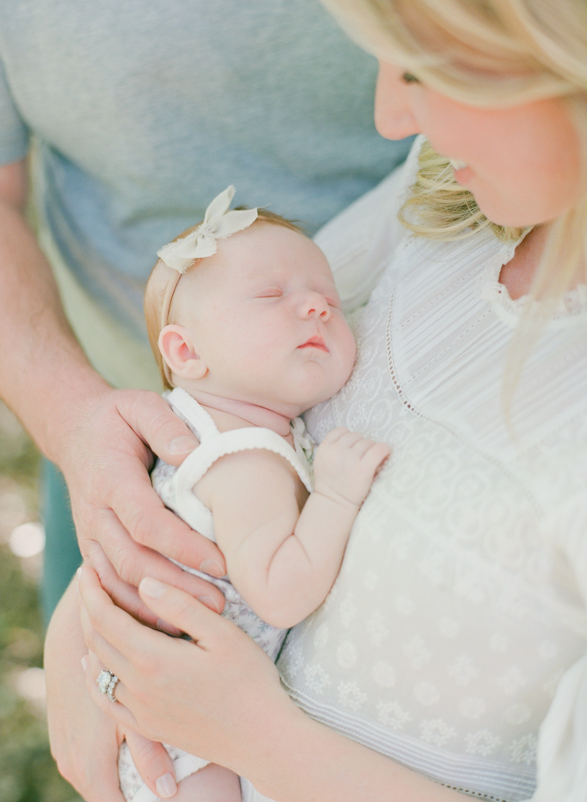 Charlotte Newborn Photographer On Film Light and Airy Kent Avenue Photography 25