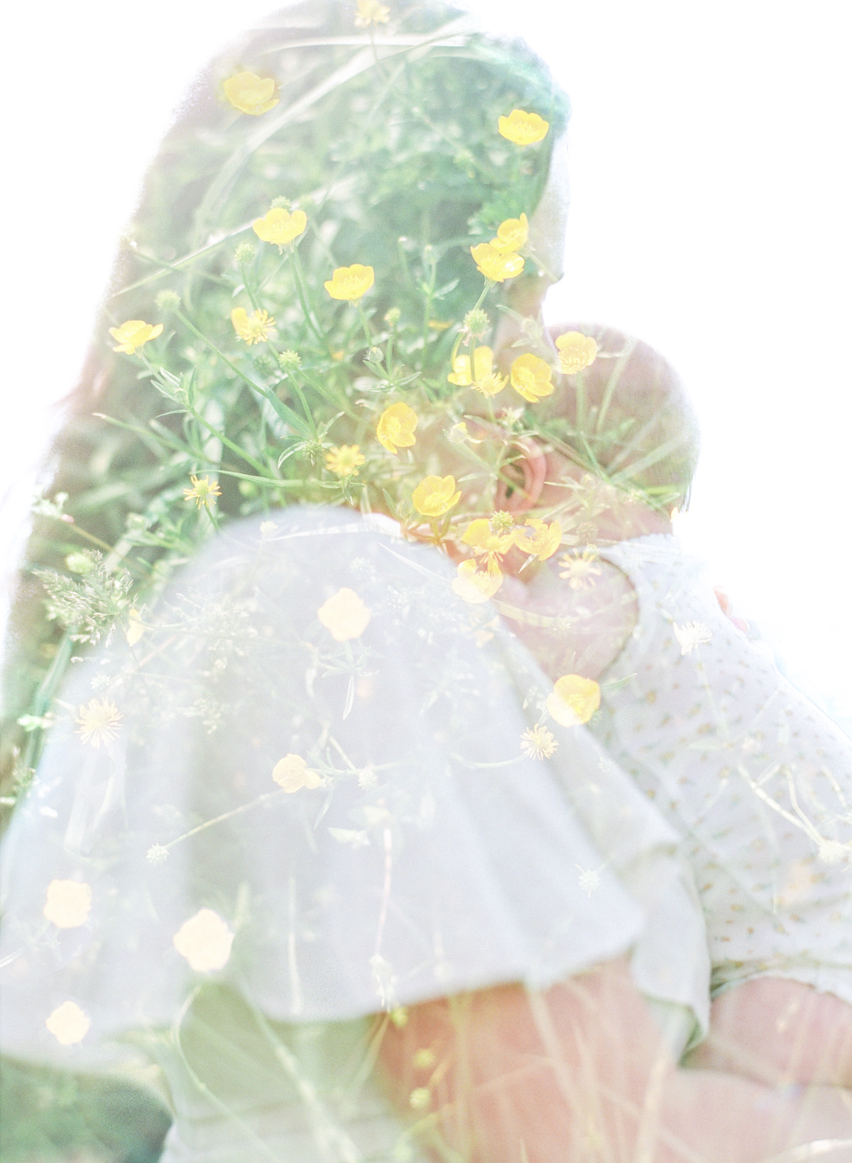 Kent-Avenue-Photography-Charlotte-Newborn-Photographers-On-Film-Mother-and-Child-Double-Exposure
